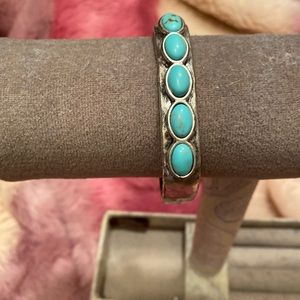 Lucky brand turquoise like bracelet.